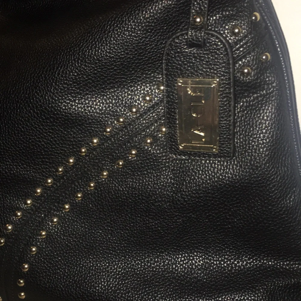 NEW Pebbled Vegan Leather Studded Hobo Western Studded Shoulder Bag